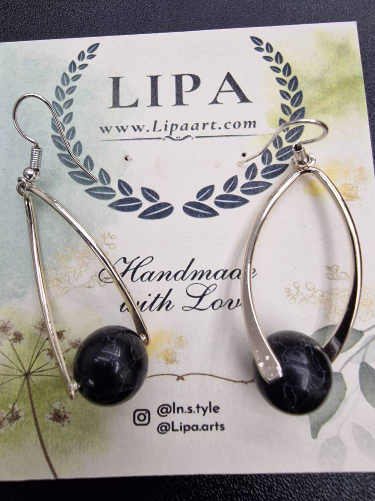 گوشواره با رنگ ثابت و ضدحساسیت